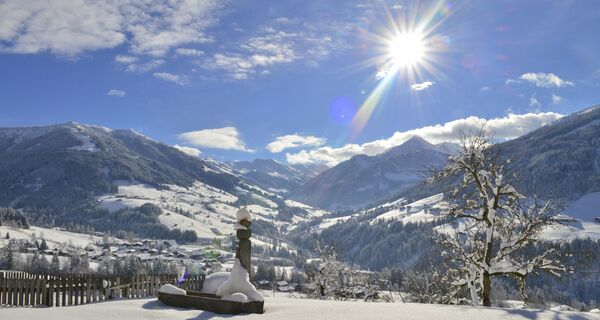 Alpbach, Bischofen, Winterlandschaft, Sonnenschein, 