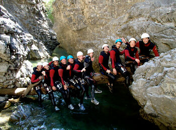 Adventure canyoning cover