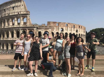 Bezoek aan het Colosseum Romecover