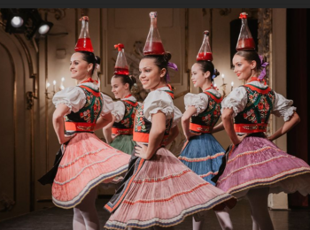 Hongaarse folkloristische dansvoorstelling en concertcover
