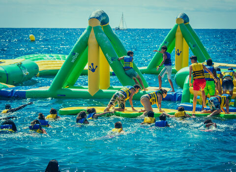 Aqua Inflatable Parkcover