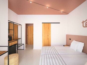 Standaardkamer met terras cover