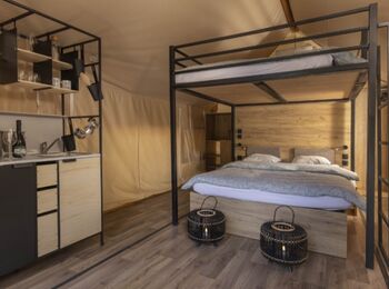 Glamping Tent studio cover